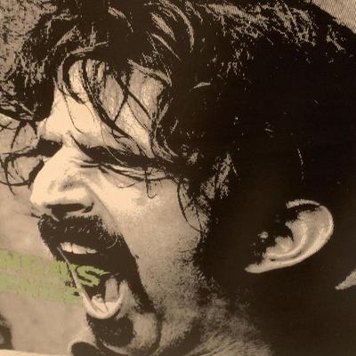 Frank Zappa Latest Backlash Album Promo Poster Framed