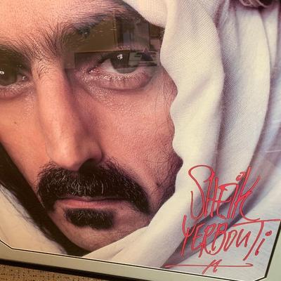 HUGE 43â€ x 43â€ Sheik Yerbouti Frank Zappa Poster Framed