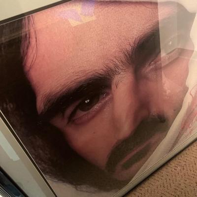 HUGE 43â€ x 43â€ Sheik Yerbouti Frank Zappa Poster Framed