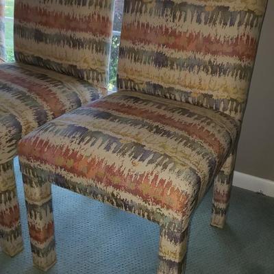 4 dining room chairs 1980s
