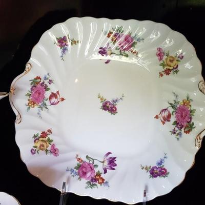Aynsley  Bone China Tea pot, coffee pot, dessert plate