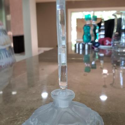 Vintage glass Perfume bottle