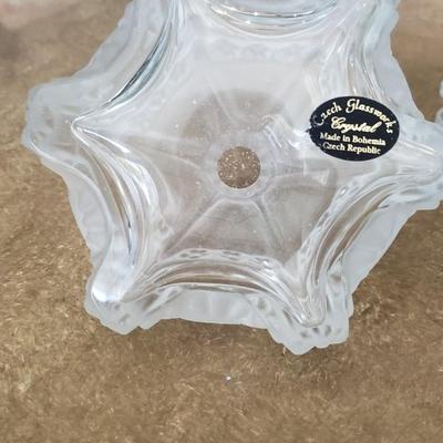 Vintage glass Perfume bottle