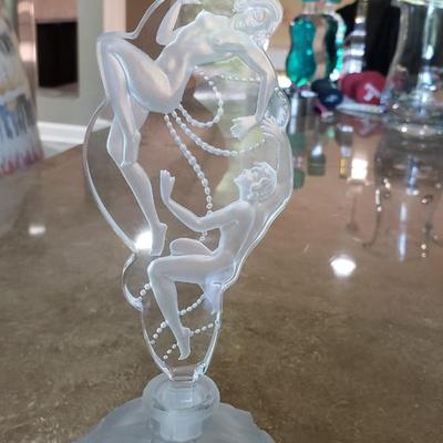 Vintage glass Perfume bottle