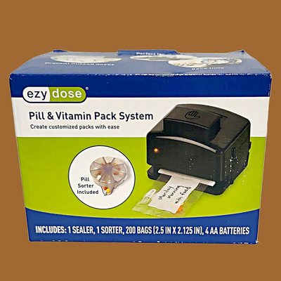 EZY Dose Pill & Vitamin Pack System