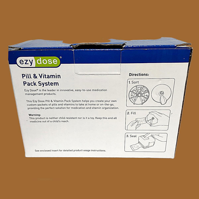 EZY Dose Pill & Vitamin Pack System