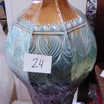 Item 24 Metal Vase