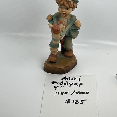 ANRI Italian woodcarving Collectible figurine  "Giddyup" RARE