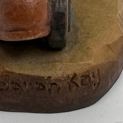 ANRI Italian woodcarving Collectible figurine  "Giddyup" RARE