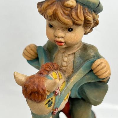 ANRI Italian woodcarving Collectible figurine  "Giddyup" RARE