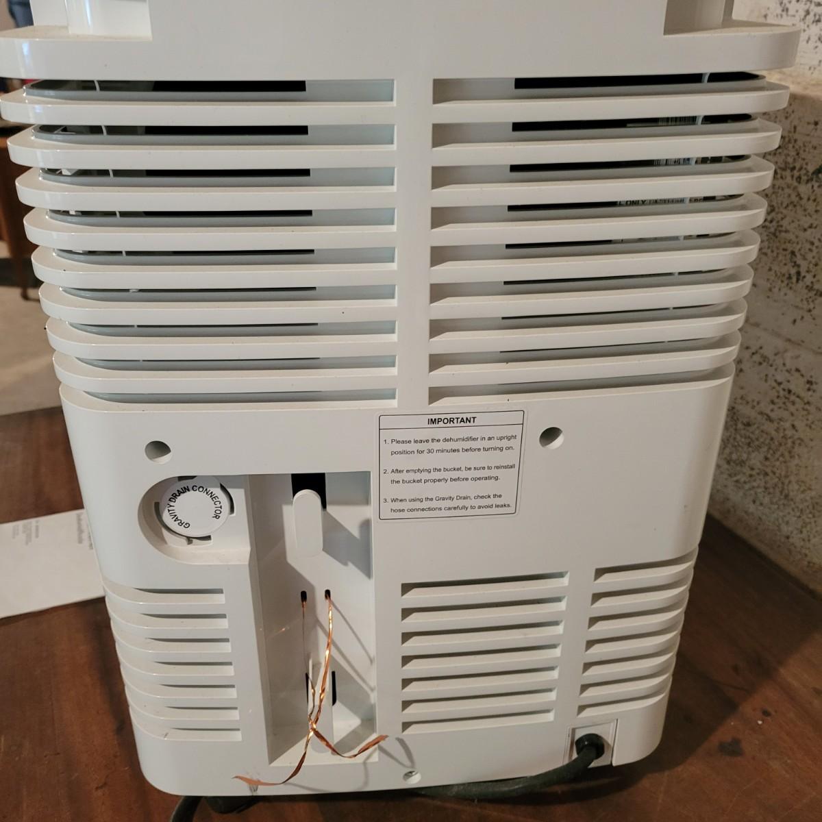 Kenmore 35 Pint Dehumidifier Model 251.55530510 (BLDW