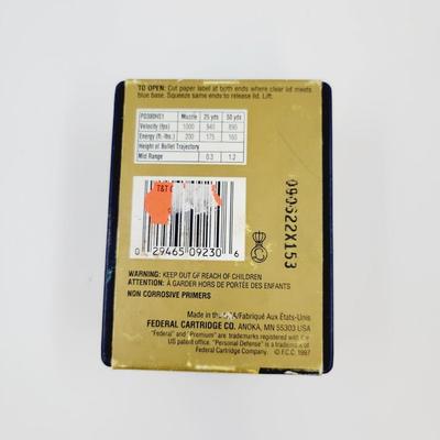NEW FEDERAL .380 AUTO 90 GRAIN AMMO