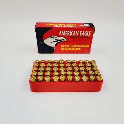 AMERICAN EAGLE .380 AUTOMATIC 95 GRAIN CASE METAL AMMO #3