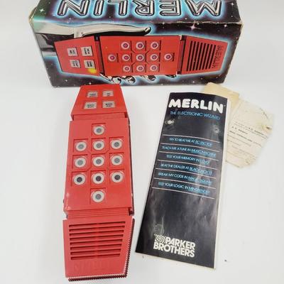 VINTAGE MERLIN THE ELECTRONIC WIZARD GAME