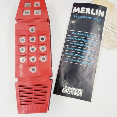 VINTAGE MERLIN THE ELECTRONIC WIZARD GAME