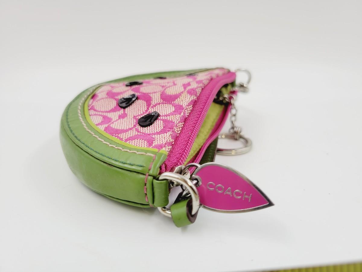 Coach Watermelon Coin Pouch Pink - $18 - From brittany