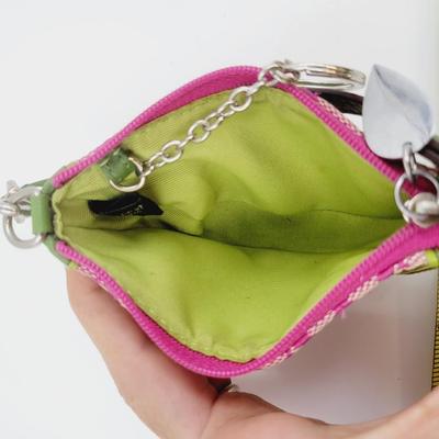 COACH SMALL WATERMELON COIN / KEY PURSE