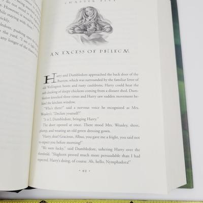 2005 HARDBACK HARRY POTTER & THE HALF BLOOD PRINCE