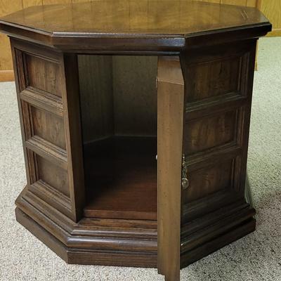 MCM Octagonal End Table