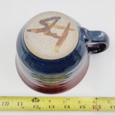 BEAUTIFUL SIGNED STONEWEAR MUG