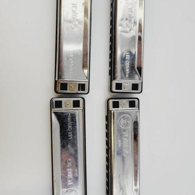 LEE OSKAR HARMONICA BUNDLE OF 4