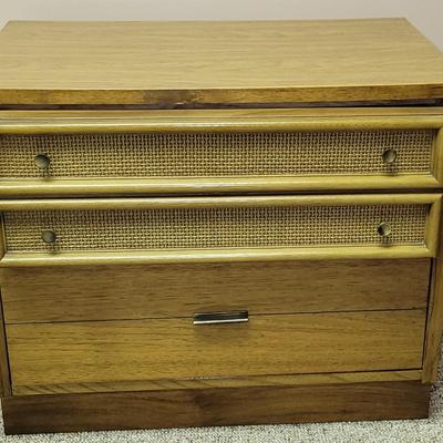 Vintage 2 Drawer Night Stand