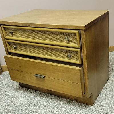 Vintage 2 Drawer Night Stand