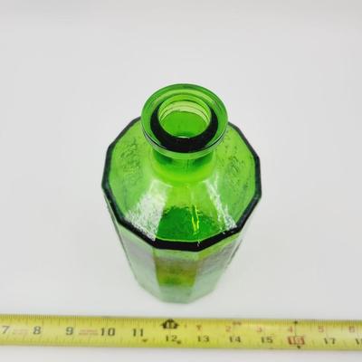 NEAT OLD GREEN "JAUNDICE BITTERS" BOTTLE