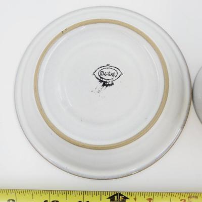 DENBY OF ENGLAND STONEWARE CUP & SAUCERS SET