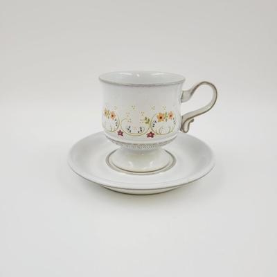 DENBY OF ENGLAND STONEWARE CUP & SAUCERS SET