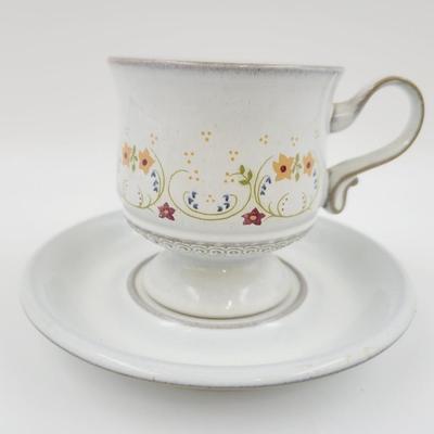 DENBY OF ENGLAND STONEWARE CUP & SAUCERS SET