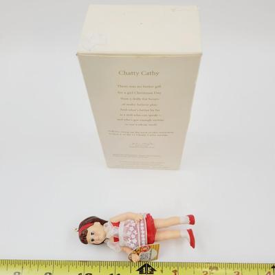 HALLMARK KEEPSAKE "CHATTY CATHY" SOUNDS ORNAMENT