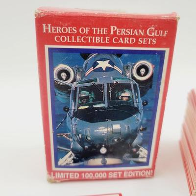 HEROES OF THE PERSIAN GULF COLLECTABLE CARDS SERIES