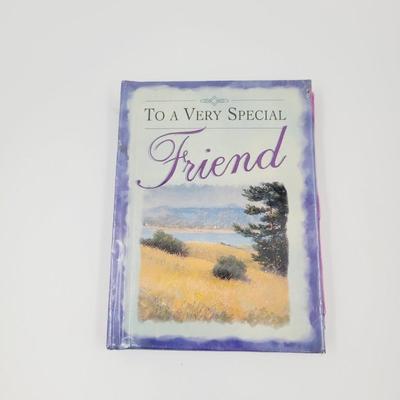 NEW IN PACKAGE "TO A VERY SPECIAL FRIEND" BOOK