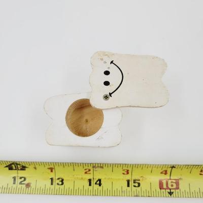 CUTE WOODEN "TOOTH BOX" FOR TOOTH FAIRY