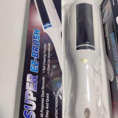 SUPER EZ-BRUSH ALL PURPOSE LINT ROLLERS 2 PCS