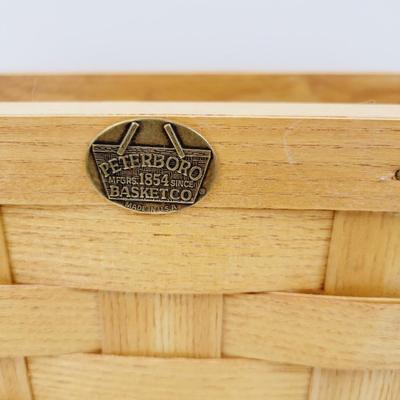 PETERBORO WOVEN BASKET