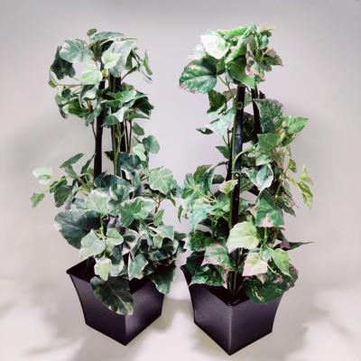 FABULOUS FAUX PLANT DECOR PAIR