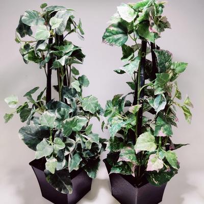 FABULOUS FAUX PLANT DECOR PAIR