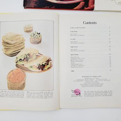 VINTAGE BETTER HOMES & GARDEN COOK BOOK SET
