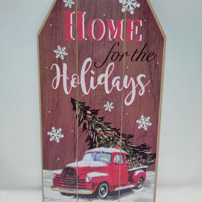 CHARMING CHRISTMAS HANGING WALL DECOR