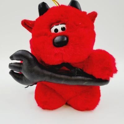 VINTAGE FUN WORLD STUFFED CUTE DEVIL