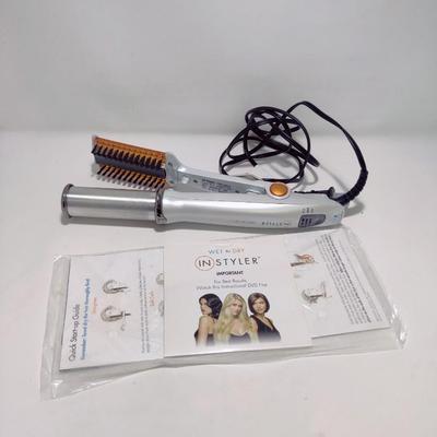 THE ROTATING IRON INSTYLER WET TO DRY