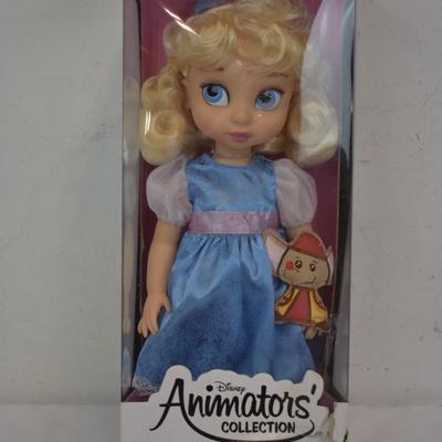 Disney Animators' Collection Cinderella, NIB, 16 inch Princess Doll