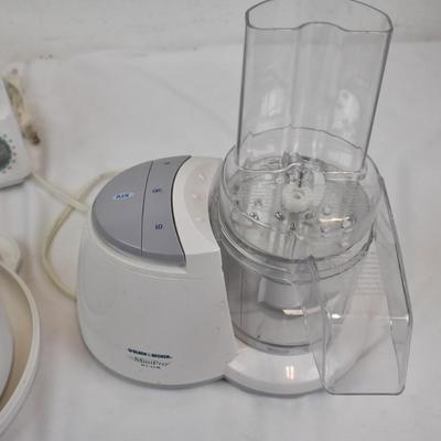 Black and Decker Small Kitchen Appliances, Steamer and Food Processor
