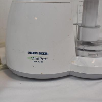 Black and Decker Small Kitchen Appliances, Steamer and Food Processor