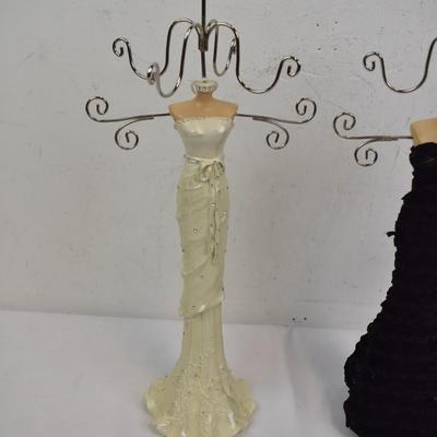 Set of 2 Fashion Mannequin Decor & Jewelry Display and Organization