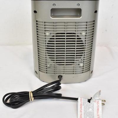Small GE Space Heater, Some Discoloration. Used, Works