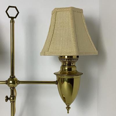 8027 Vintage Brass Student Lamp