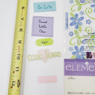 SCRAPBOOK STICKERS BUNDLE #3